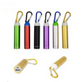 Promotional Power Bank 2600mah With Carabiner